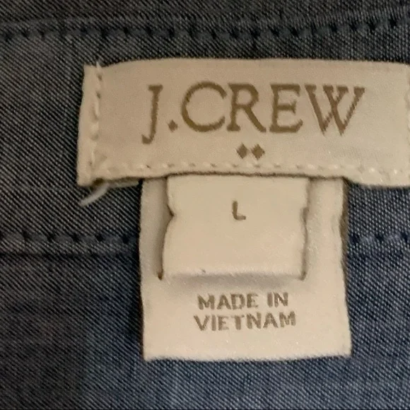 J. Crew Chambray Tunic Top - Picture 6 of 8